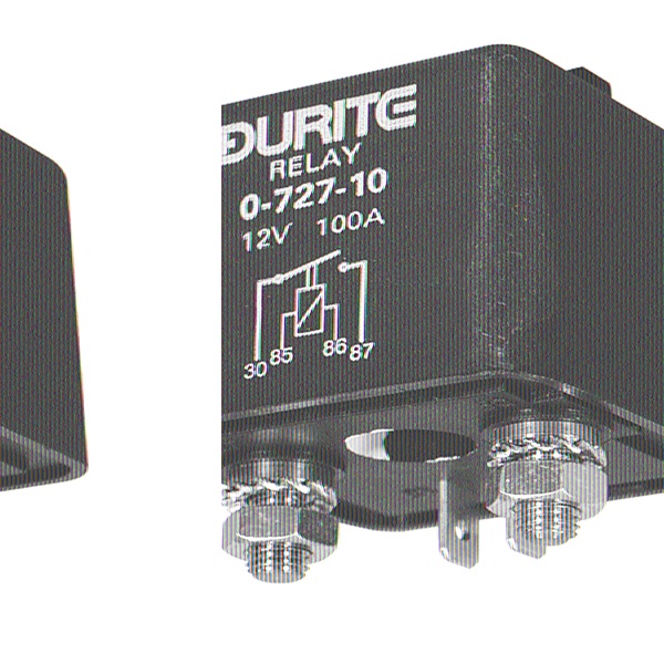 Durite 12V Extra Heavy Duty Make/Break Relay - 100A    £19.00 + vat