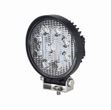 9 x 3W LED Work Lamp with 300mm Flying Lead - Black, 12V/24V, IP67   *SPECIAL OFFER! - ONLY £13.25 + VAT EACH!**